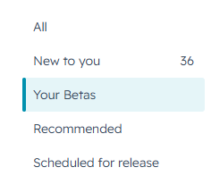 How to Enrol in HubSpot Beta Updates