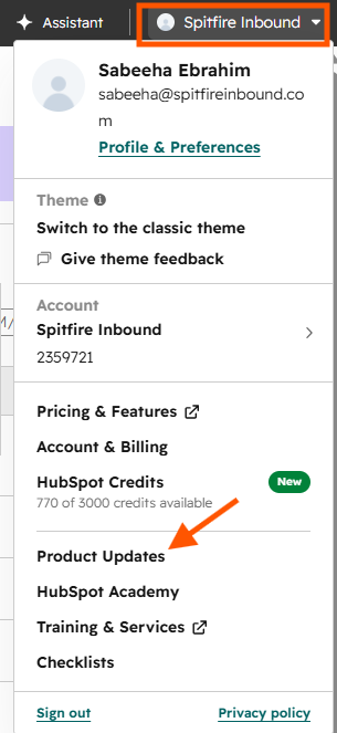 How to Enrol in HubSpot Beta Updates
