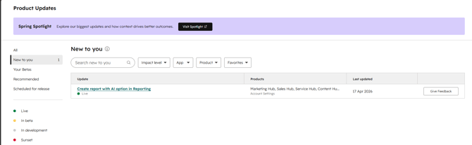  How to Enrol in HubSpot Beta Updates